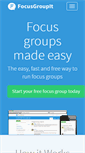 Mobile Screenshot of focusgroupit.com